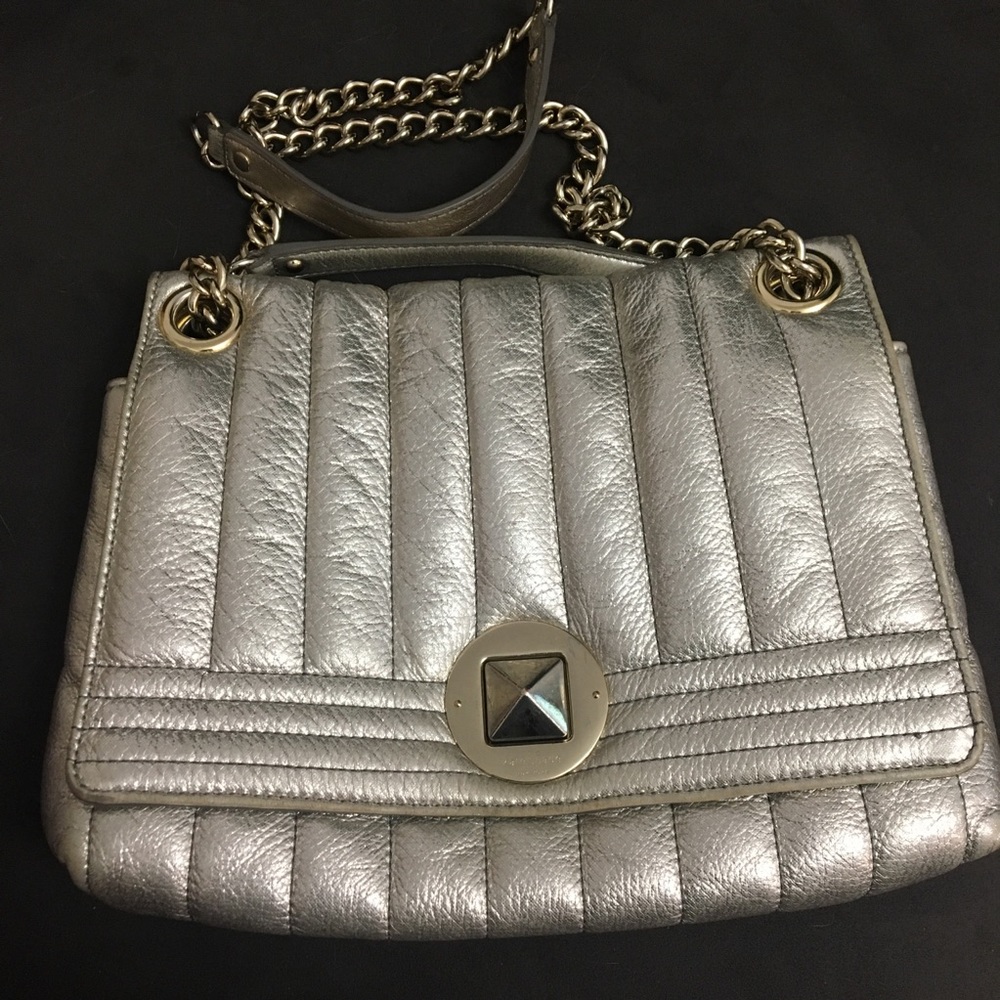 Kate Spade Metallic Crossbody / Chain Handbag